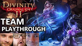 New Team Playthrough  | Episode 1 | Divinity Original Sin 2 | w/ Trikslyr, Mewnfare, and MFPallytime