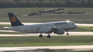 Airbus A319 Lufthansa "Lu" landing Hamburg