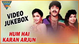 Hum Hai Karan Arjun Hindi Dubbed Movie || Video Songs Jukebox || Nagarjuna || Eagle Hindi Movies