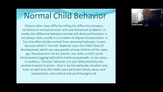 Dr Jocelyn Hattab - pedo psychiatre Conference :l"enfant sain (21.01.2021)