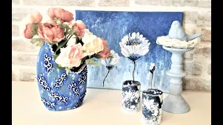 ВАЗА ИЗ ПЛАСТИКОВОИ БУТЫЛКИ...Plastic Bottle Vase Decor ...