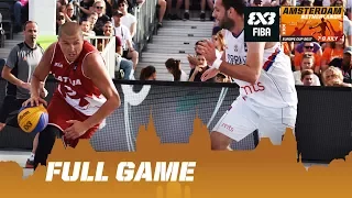 Serbia vs Latvia - Semi-Final Full Game - FIBA 3x3 Europe Cup 2017