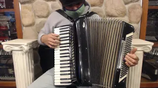 6103 - Black Crucianelli Video Piano Accordion LM 41 120 $699