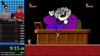 Former WR in 9:19.984! Chip 'N Dale: Rescue Rangers Co-op Any% Speedrun