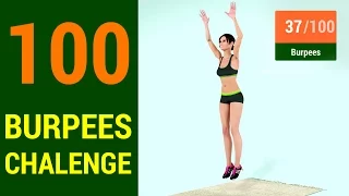 100 Burpees Challenge - How to Burn Calories and Lose Weight at Home
