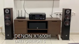 Dali Oberon 5 | Denon X1600H Sounds Demo (Direct mode)