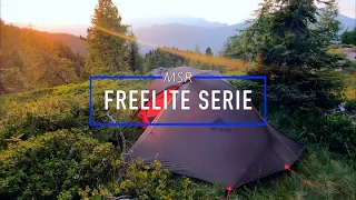 MSR FreeLite (1, 2 & 3) Version 3 REVIEW - my Experience with the top ultralight Tent - Eng. Sub