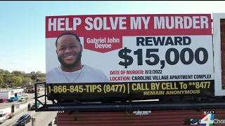 Mother of son shot and killed in Arlington puts up billboard in hopes of an arrest