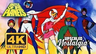 Battle Of The Planets (1978) Opening & Closing Themes | Remastered 4K Ultra HD Upscale