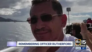 Prayer ceremony held for fallen Phoenix officer Paul Rutherford