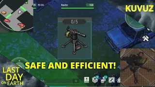 MOST EFFICIENT WAY TO DESTROY 5 TURRETS FOR THE RAIDERS! - Last Day On Earth | LDOE