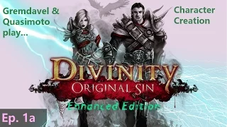 Episode 1a: Character Creation -- Divinity: Original Sin Enhanced Edition (Two Player)