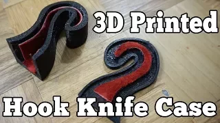3D Printed Hook Knife Case | Barb Makes Things #87