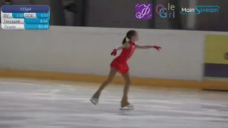 Daria Sarimsakova(2010), LP, 2020.01.30 Moscow Novice Championships