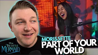 MORISSETTE auditions for LITTLE MERMAID "Part Of Your World" | Musical Theatre Coach reacts