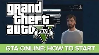 GTA Online - How To Start and Character Creator