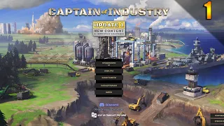 Початок будуваня індустрії на острові | гра Captain of Industry Українською | #1