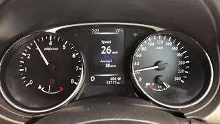 2017 Nissan X-Trail 2.5L ST 0-100 km/h acceleration test