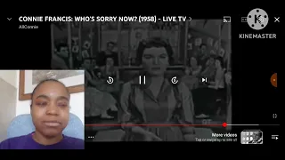 "Connie Francis-(Who's Sorry Now)1958Live Performance"*My Reaction*