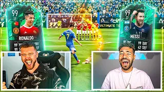 FIFA 22: C. Ronaldo 99 vs Messi 99 Freistoß Battle 🔥🔥 Proownez vs Wakez Discard Challenge