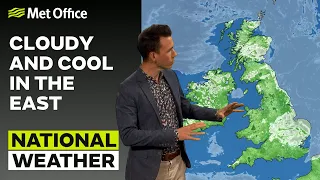 05/06/23 – Sunny west, cloudier east – Afternoon Weather Forecast UK – Met Office Weather