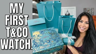 TIFFANY & CO NEW WATCH & JEWELRY UNBOXING BEFORE THE PRICE INCREASE! BONUS VIP GIFTS 🎁 #girlmath