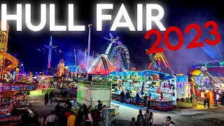 Hull Fair 2023 | Opening Night | Walk Through and On Ride POVs