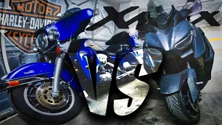 HARLEY Mi? X-MAX Mi? Yeni Motosikletim ve KRAL'I Kıyasladım. #motovlog