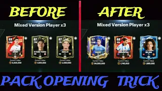 How to get better luck in pack openings|FC MOBILE