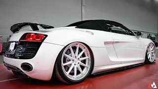 Audi R8 Spider V10 Sound, Exterior, Interior