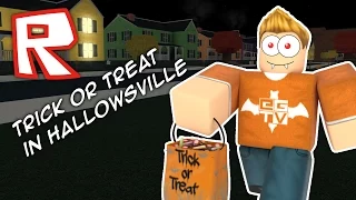 Trick or Treat in Hallowsville | ROBLOX