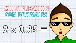 MULTIPLICACIÓN CON DECIMALES