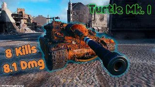 Turtle Mk. I - 8 Frags 8.1K Damage by player Lengvai_PachmelnaS