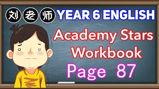 Year 6 Academy Stars Workbook Answer Page 87🍎Unit 8 Tell me a story🚀Lesson 6 Working with words