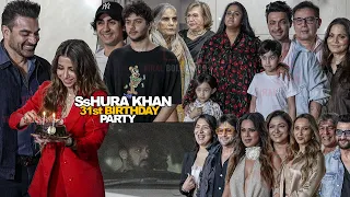 UNCUT - Arbaaz Khan's 2nd Wife Sshura Khan Grand 31st Birthday Party | FULL HD VIDEO | Salman Khan