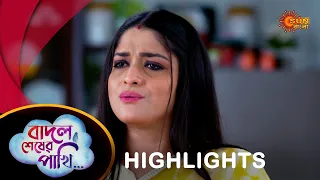 Badal Sesher Pakhi  - Highlights |29 Mar 2024| Full Ep FREE on SUN NXT | Sun Bangla Serial