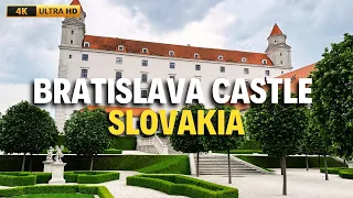 [4K] Bratislava Castle walking tour: Top Things to See in Bratislava | walk with me Slovakia