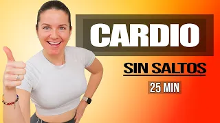 Cardio No Jumps to Lose Weight Fast | Siéntete Joven 💪🌈