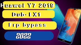 Huawei Y7 2019 (Dub-Lx1) Frp bypass easy and simple method by test point