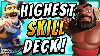 UNDEFEATED HOG CYCLE! HIGHEST SKILL DECK IN CLASH ROYALE!