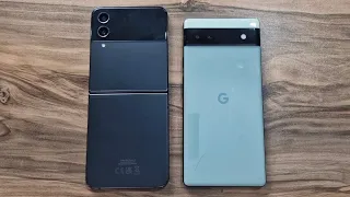 Samsung Galaxy Z Flip 4 5G vs Google Pixel 6a 5G