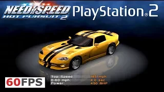 ALL Cars PS2 Need for Speed Hot Pursuit 2 Showcase 1440p 60fps