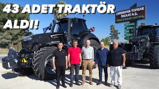 He bought 43 Tractors! What will he use for?