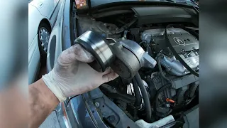2009-2014 Acura TL - How to Replace Drive Belt Tensioner - DIY