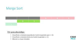 CS50 MCZ  - Merge Sort - CS50 Shorts