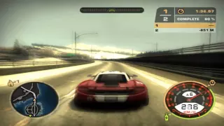 Nfs Most Wanted - McLaren MP4-12 C vs Audi A3 [HD]