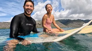 Surfing East Oahu (Oct 6, 2022)   4K