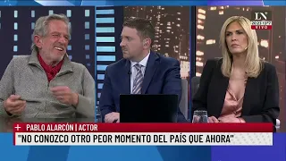 Pablo Alarcón, actor: "No conozco otro peor momento del país que ahora"