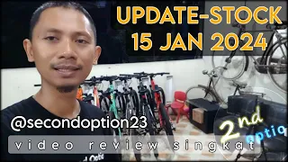 UPDATE STOCK per 15 JANUARI 2024 (video cepat) 1jtan - 6jtan (SECOND OPTION)