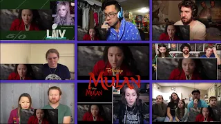 Mulan Final Trailer - Reactions Mashup